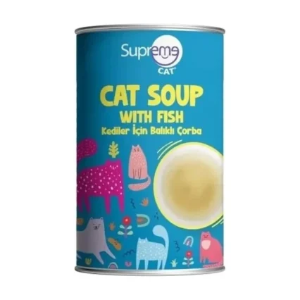 Supreme Cat Balikli Kedi Çorbası 135 ml