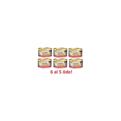 Purina Gourmet Gold Kıyılmış Sığır etli 85 gr 6 al 5 Öde!