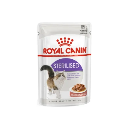 ROYAL CANIN Sterilised Gravy Kısırlaştırılmış Yetişkin Kedi Yaş Maması 85 Gr x 12