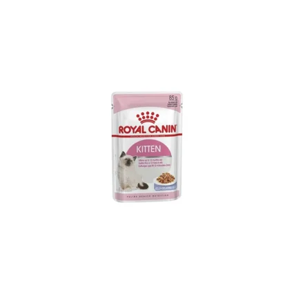 Royal Canin Kitten Instinctive Jelly 85 gr Premium Mama Segmenti Tavuk Tatlı Yavru Kedi İçin